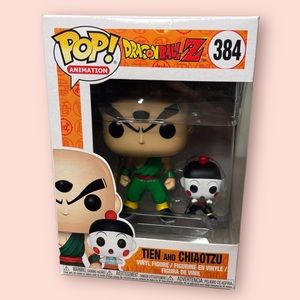 Funko Pop! Animation Dragonball Z Tien and Chiaotzu Vinyl Figure 384